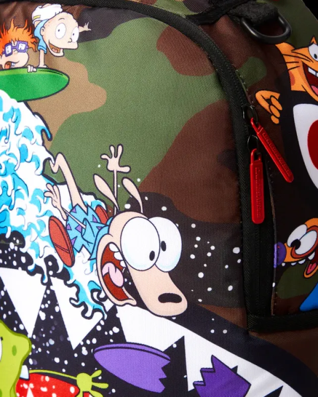 BACKPACKS>SPRAYGROUND CAMOKAWA 90S SURFERS BACKPACK (DLXR)