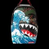 BACKPACKS>SPRAYGROUND CAMOKAWA WAVE SHARK