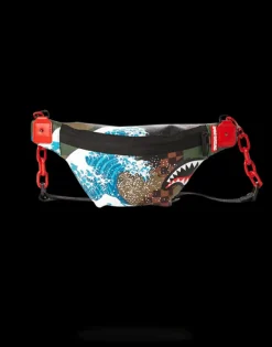 CROSSBODYS>SPRAYGROUND CAMOKAWA WAVE SHARK CROSSBODY