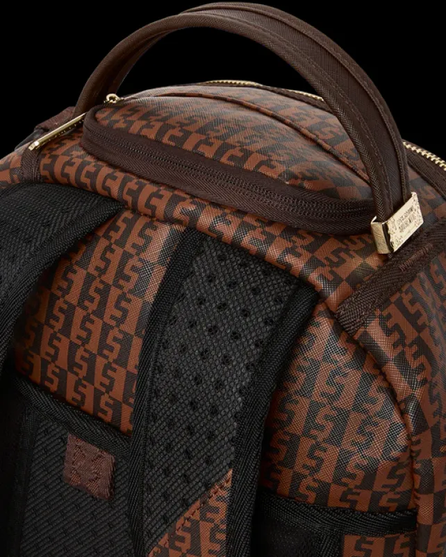 BACKPACKS>SPRAYGROUND CASHIN CHECKS BACKPACK (DLXV)