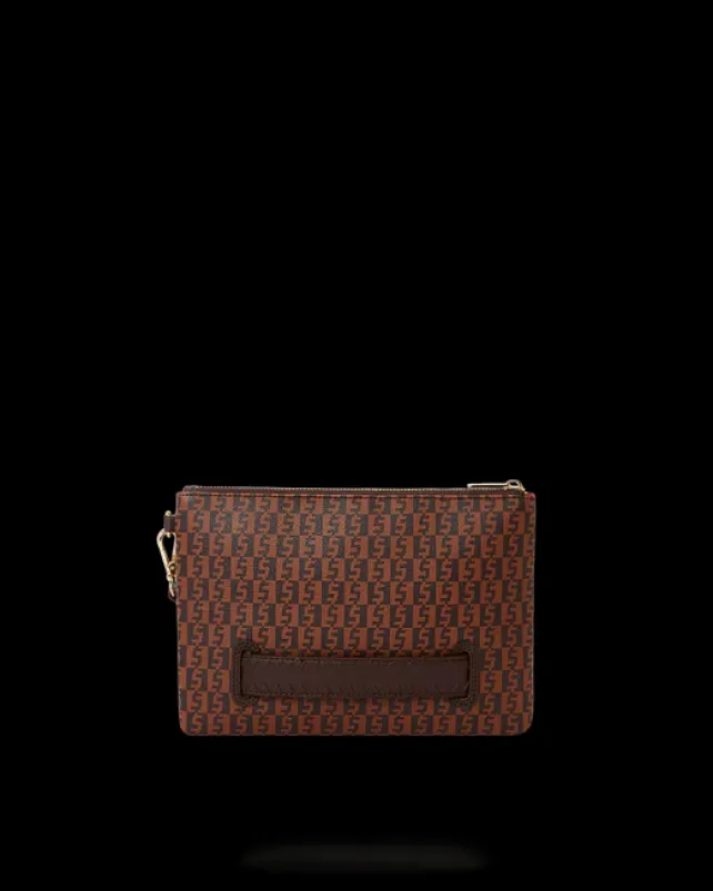 CROSSOVER CLUTCHES>SPRAYGROUND CASHIN CHECKS CROSSOVER CLUTCH