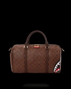 DUFFLES>SPRAYGROUND CASHIN CHECKS MINI DUFFLE