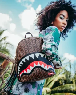 SAVAGES|BACKPACKS>SPRAYGROUND CASHIN CHECKS SAVAGE
