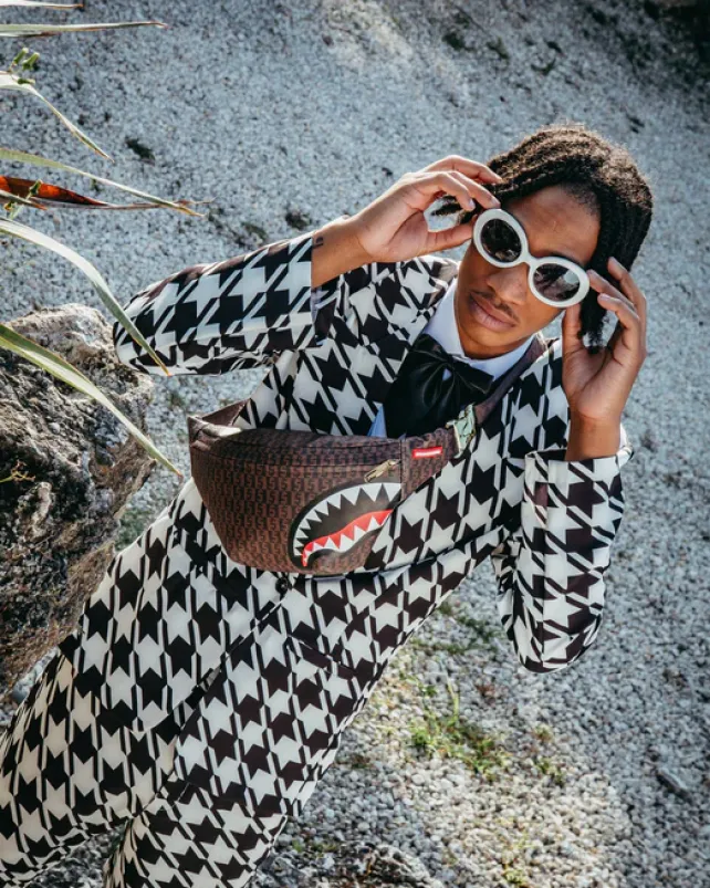 CROSSBODYS>SPRAYGROUND CASHIN CHECKS SAVVY CROSSBODY