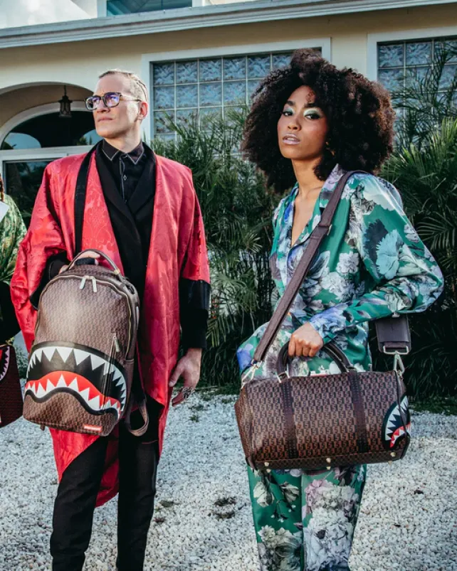 CROSSBODYS>SPRAYGROUND CASHIN CHECKS SAVVY CROSSBODY