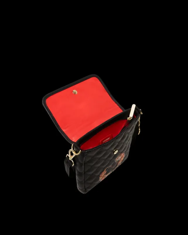 SLINGS|CROSSBODYS>SPRAYGROUND CATWALK CURRENCY MESSENGER SLING BAG