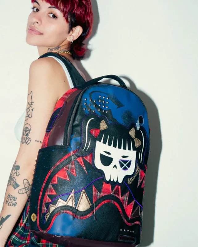 BACKPACKS>SPRAYGROUND CAZZU ERRORCITO PUNK SHARK BACKPACK