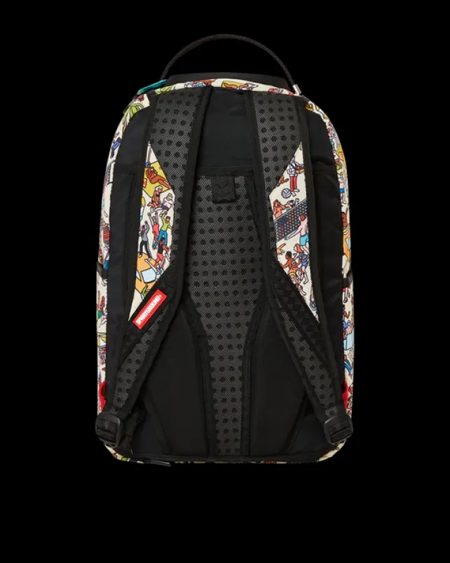 BACKPACKS>SPRAYGROUND CHAOS COUNTY BACKPACK