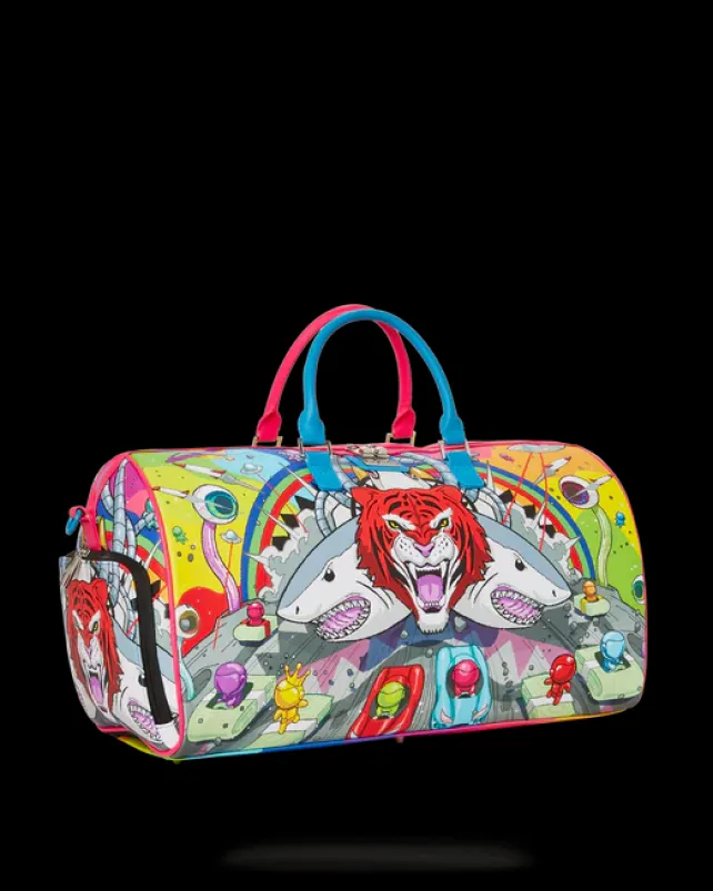 DUFFLES>SPRAYGROUND CHAOTIC UNIVERSE DUFFLE