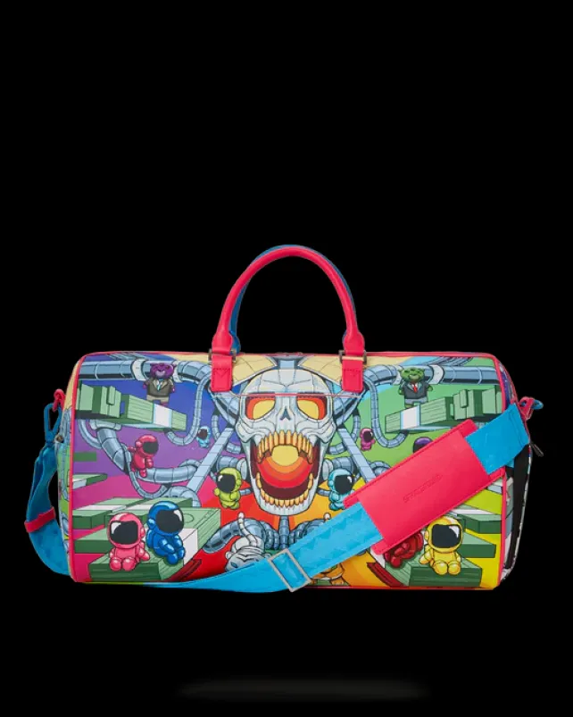 DUFFLES>SPRAYGROUND CHAOTIC UNIVERSE DUFFLE