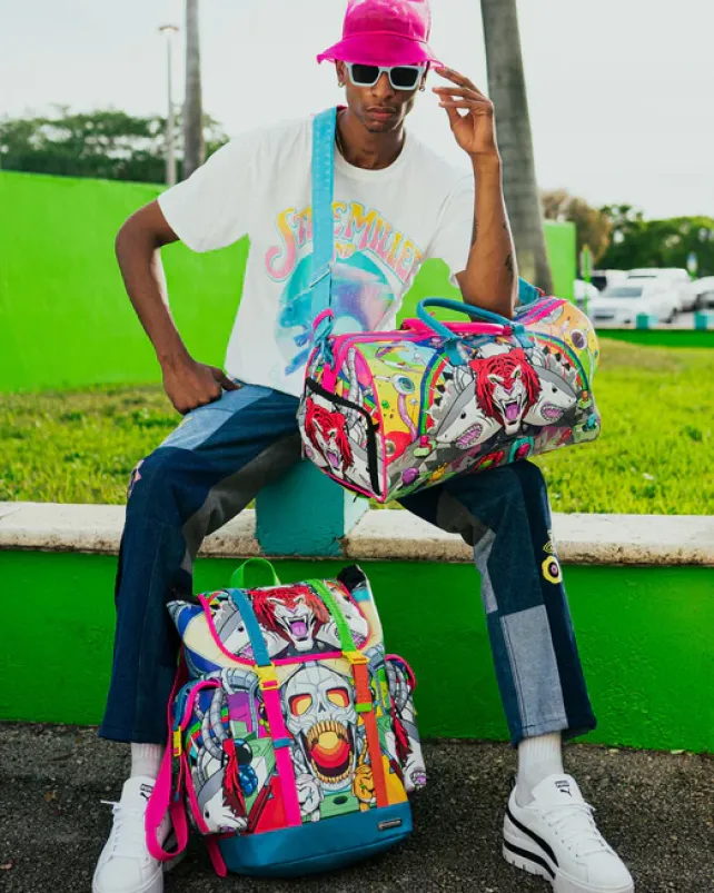 DUFFLES>SPRAYGROUND CHAOTIC UNIVERSE DUFFLE