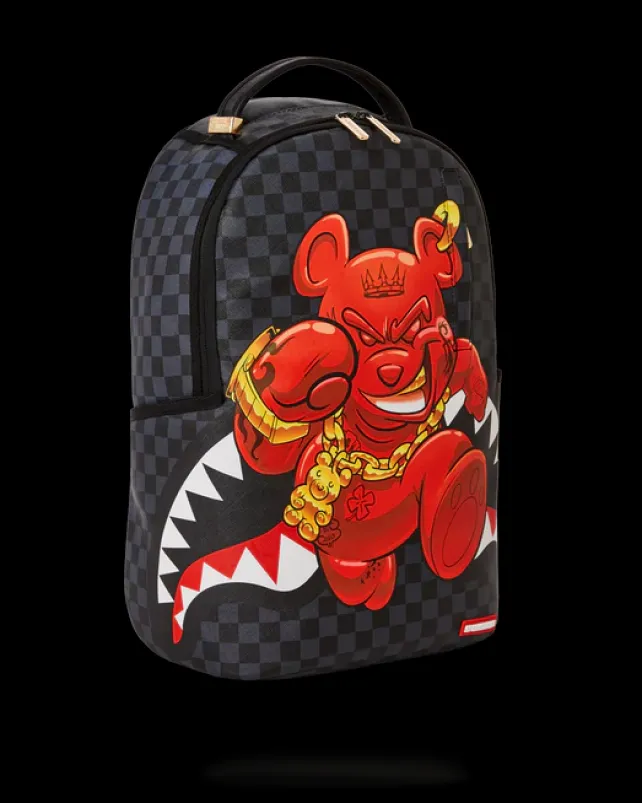 BACKPACKS>SPRAYGROUND CHASE BANK: DIABLO BACK AT IT (GREY) (DLXV)