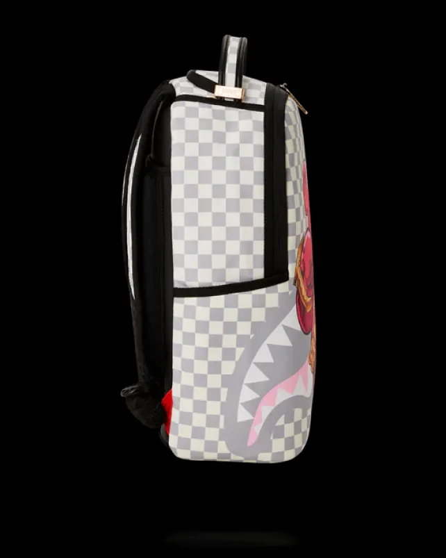 BACKPACKS>SPRAYGROUND CHASE BANK: DIABLO BACK AT IT BACKPACK (ROSE) (DLXV)