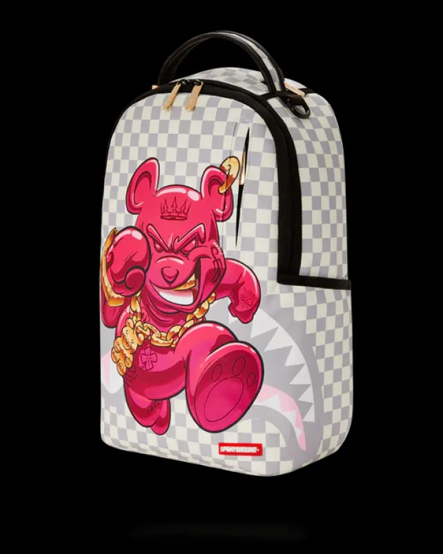 BACKPACKS>SPRAYGROUND CHASE BANK: DIABLO BACK AT IT BACKPACK (ROSE) (DLXV)