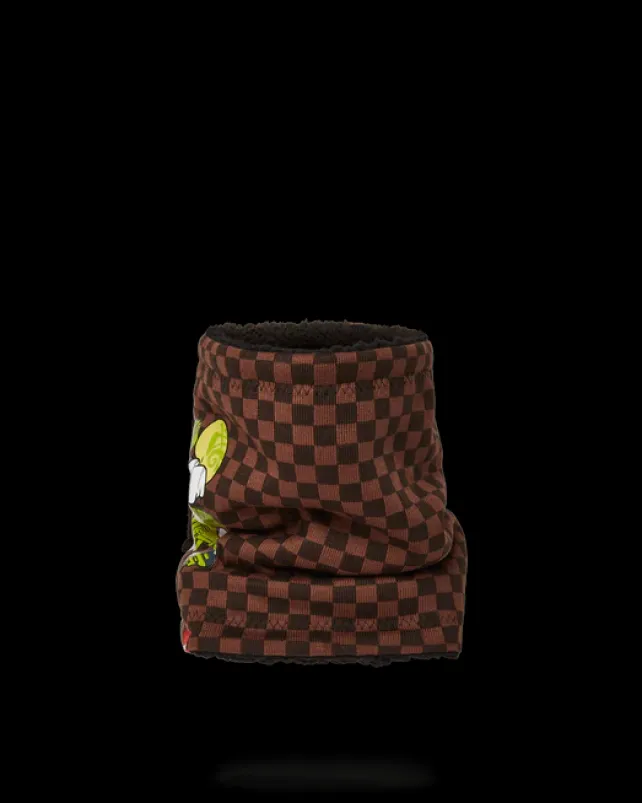 NECK WARMERS|COLD WEATHER GEAR>SPRAYGROUND CHASE BANK NECK WARMER