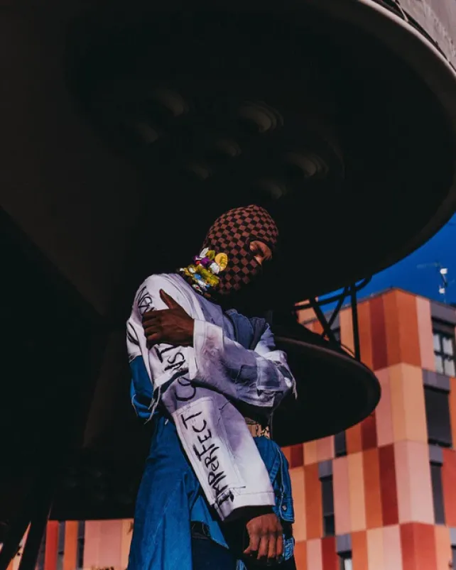 SKI MASKS|COLD WEATHER GEAR>SPRAYGROUND CHASE BANK SKI MASK