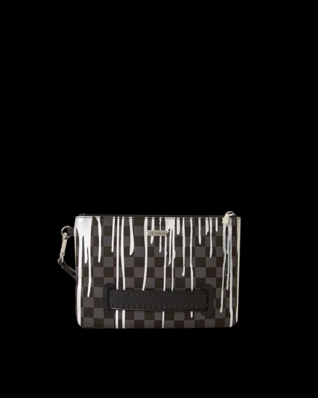 CROSSOVER CLUTCHES>SPRAYGROUND CHATEAU GHOST CROSSOVER CLUTCH