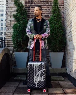 CARRY-ON LUGGAGE>SPRAYGROUND CHATEAU GHOST SHARKNAUTICS HARDSHELL CARRY-ON LUGGAGE