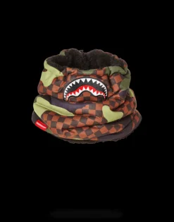 SKI MASKS>SPRAYGROUND CHECKER CAMO NECK WARMER