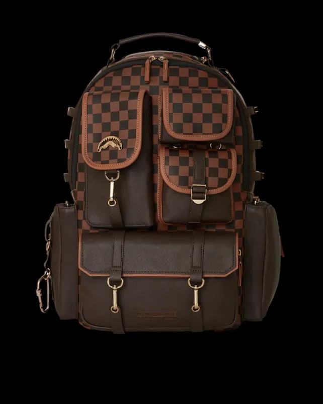 BACKPACKS>SPRAYGROUND CHECKMATE ROYALE BACKPACK (DLXV)