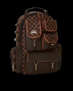 BACKPACKS>SPRAYGROUND CHECKMATE ROYALE BACKPACK (DLXV)