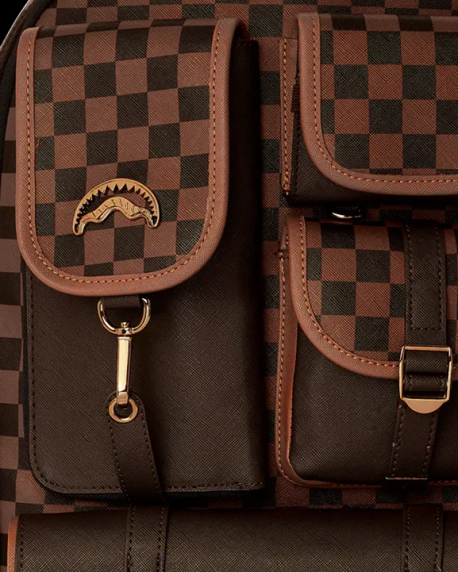 BACKPACKS>SPRAYGROUND CHECKMATE ROYALE BACKPACK (DLXV)