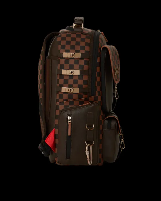 BACKPACKS>SPRAYGROUND CHECKMATE ROYALE BACKPACK (DLXV)