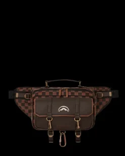 CROSSBODYS>SPRAYGROUND CHECKMATE ROYALE CARGO CROSSBODY