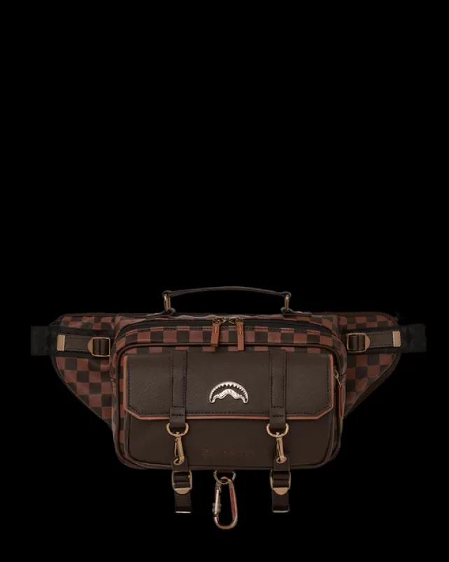 CROSSBODYS>SPRAYGROUND CHECKMATE ROYALE CARGO CROSSBODY