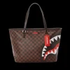 TOTES>SPRAYGROUND CHECKS IN CAMOFLAUGE TOTE