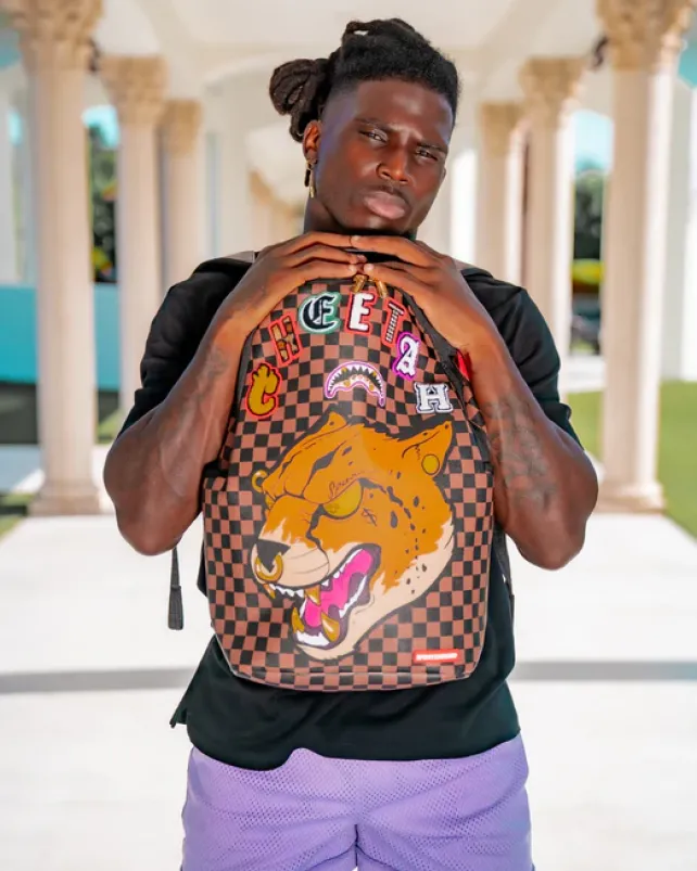 BACKPACKS>SPRAYGROUND CHEETAH SPEED SHARK BACKPACK (TYREEK HILL COLLAB)