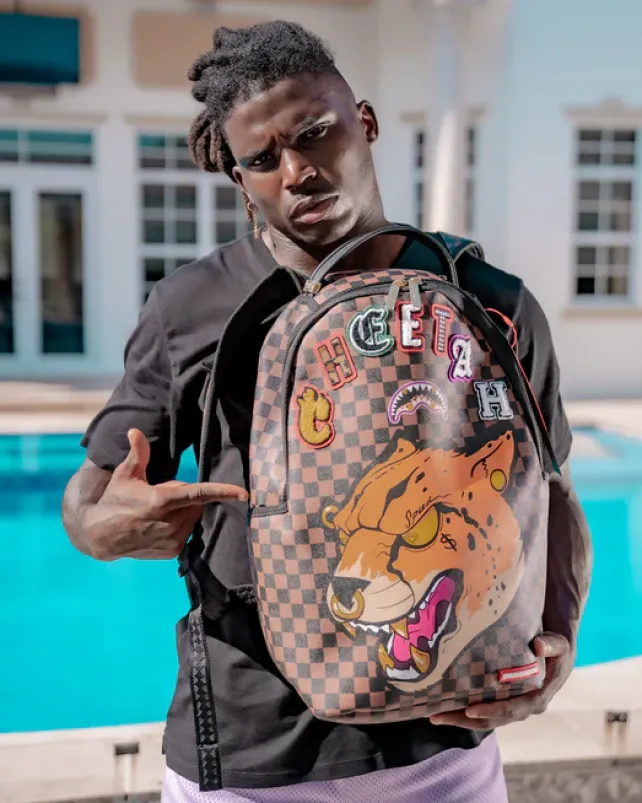 BACKPACKS>SPRAYGROUND CHEETAH SPEED SHARK BACKPACK (TYREEK HILL COLLAB)