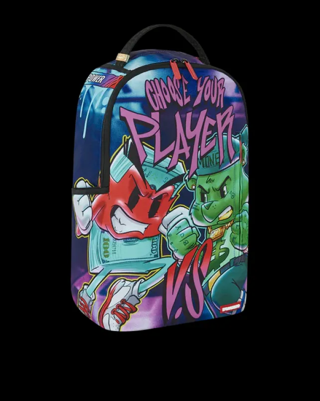 BACKPACKS>SPRAYGROUND CHOOSE YOUR PLAYER BACKPACK