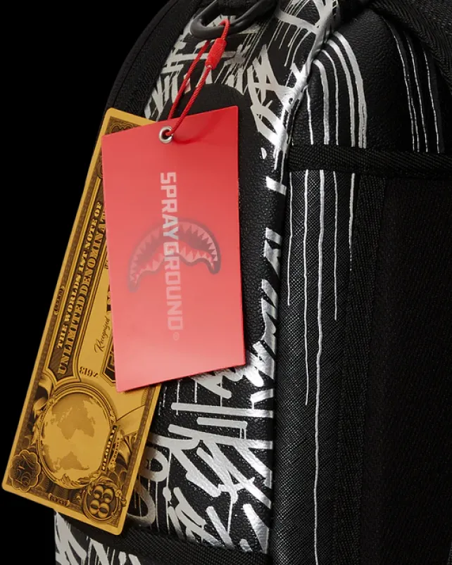 BACKPACKS>SPRAYGROUND CHROME CRUSHER BACKPACK (DLXV)