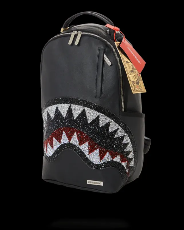 BACKPACKS>SPRAYGROUND CLEARCUT DLX BACKPACK (BLACK)