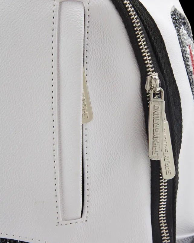 BACKPACKS>SPRAYGROUND CLEARCUT DLX BACKPACK (WHITE)