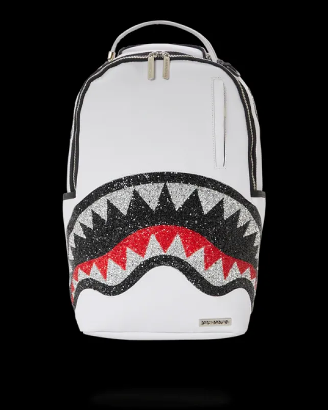 BACKPACKS>SPRAYGROUND CLEARCUT DLX BACKPACK (WHITE)
