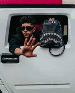 BACKPACKS|SAVAGES>SPRAYGROUND CLEARCUT SAVAGE BACKPACK (BLACK)