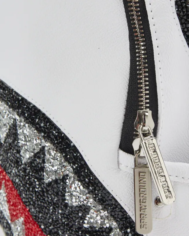SAVAGES|BACKPACKS>SPRAYGROUND CLEARCUT SAVAGE BACKPACK (WHITE)