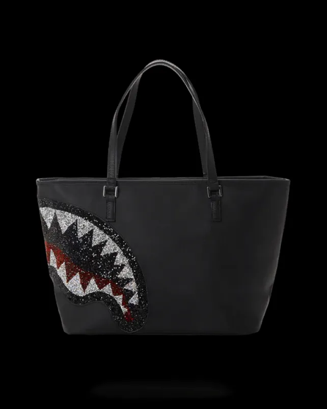 TOTES>SPRAYGROUND CLEARCUT TOTE (BLACK)