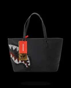 TOTES>SPRAYGROUND CLEARCUT TOTE (BLACK)