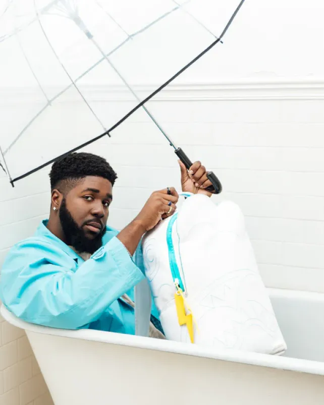 BACKPACKS>SPRAYGROUND CLOUDY WITH A CHANCE OF SHARK BACKPACK (DLXV)
