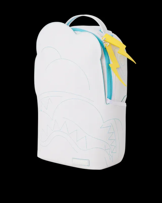 BACKPACKS>SPRAYGROUND CLOUDY WITH A CHANCE OF SHARK BACKPACK (DLXV)