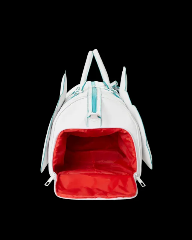 DUFFLES>SPRAYGROUND CLOUDY WITH A CHANCE OF SHARK DUFFLE