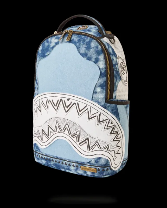 BACKPACKS>SPRAYGROUND COAST TO COAST A.i.6 SANDFLOWER COLLAB BACKPACK