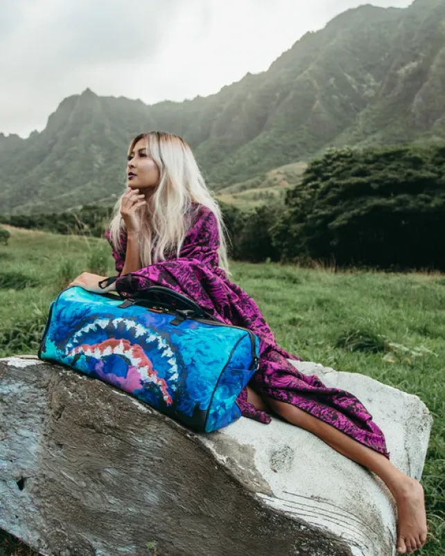DUFFLES>SPRAYGROUND COLOR DRIP DUFFLE