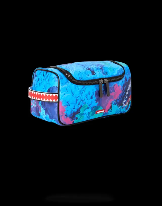 TOILETRIES AKA MONEY BAGS>SPRAYGROUND COLOR DRIP TOILETRY BAG