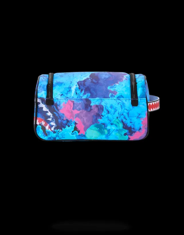 TOILETRIES AKA MONEY BAGS>SPRAYGROUND COLOR DRIP TOILETRY BAG
