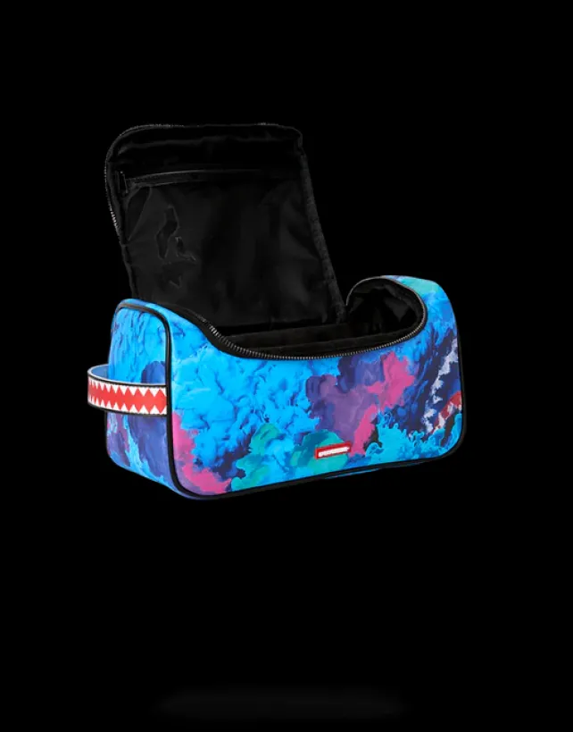 TOILETRIES AKA MONEY BAGS>SPRAYGROUND COLOR DRIP TOILETRY BAG