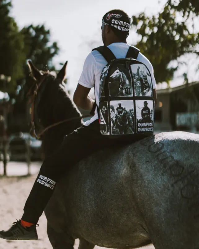 BACKPACKS>SPRAYGROUND COMPTON COWBOYS HOME ON THE RANGE BACKPACK